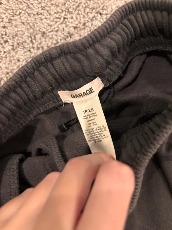 Grey Garage Cargo Sweatpants - Image 2
