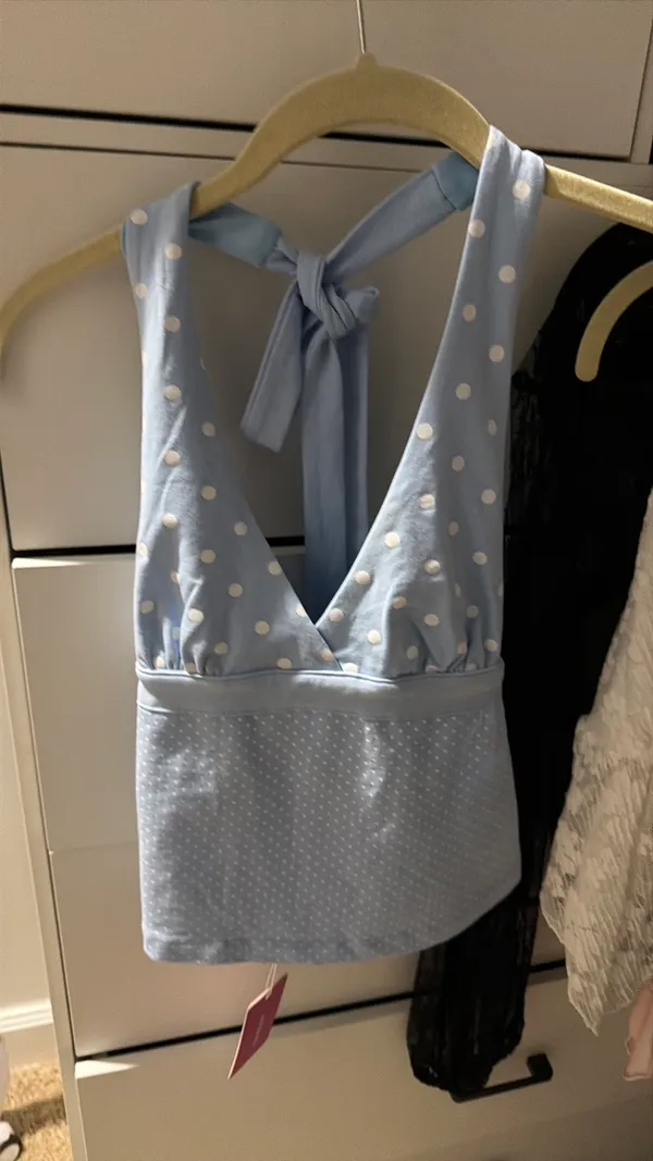 Light Blue Edikted Halter  - Image 2