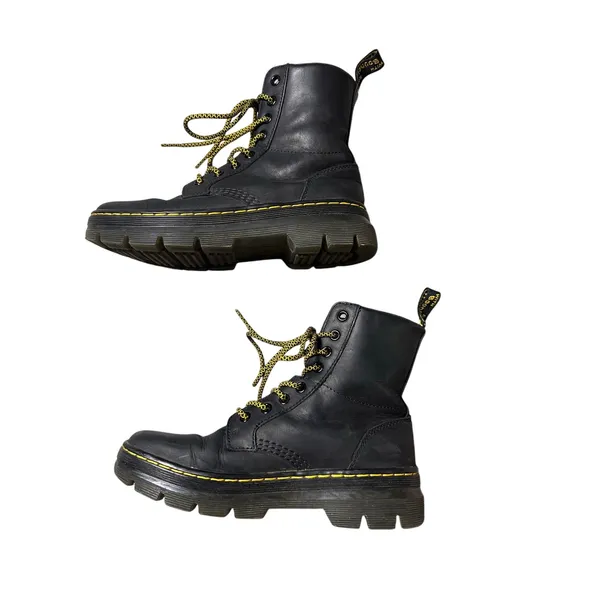 Dr. Martens Black Combs Leather Boots - Image 5