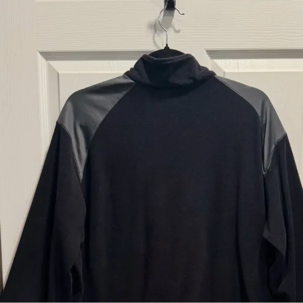 Columbia Men's Black Elevator Shaft Hybrid 1/2 Zip Fleece Pullover Sz XL - Image 4