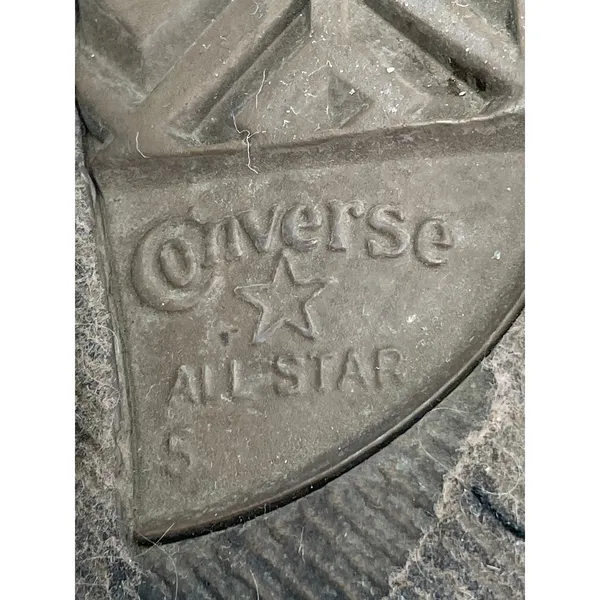 Converse Chuck Taylor All Star Ox Unisex Black Low Top Lace Up Sneakers W7 M5 - Image 5