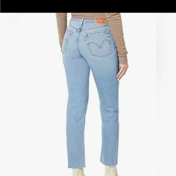 Levi’s wedgie straight jeans 27‎ - Image 2