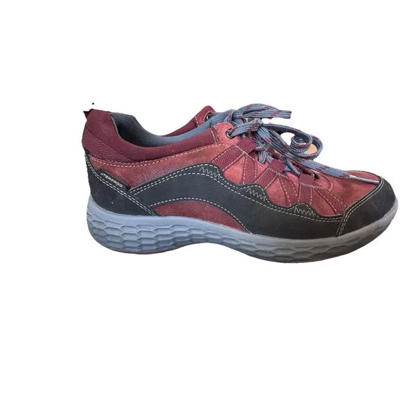 Cobb Hill New Balance Women's Red Leather Waterproof Sneakers Size 9.5 Comfort - Image 9