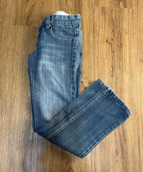 Y2K vintage low rise jeans - Image 3
