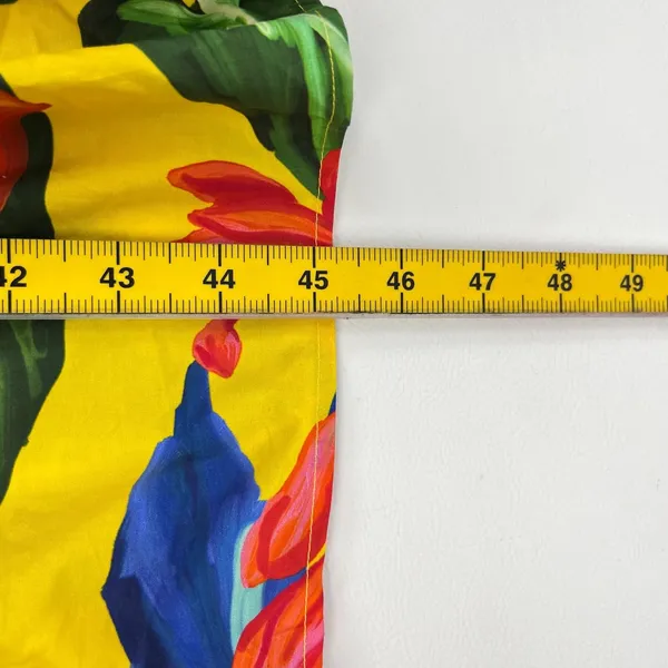 NWOT Farm Rio Cotton Bright Nature Maxi Sundress Multicolor Size L - Image 14