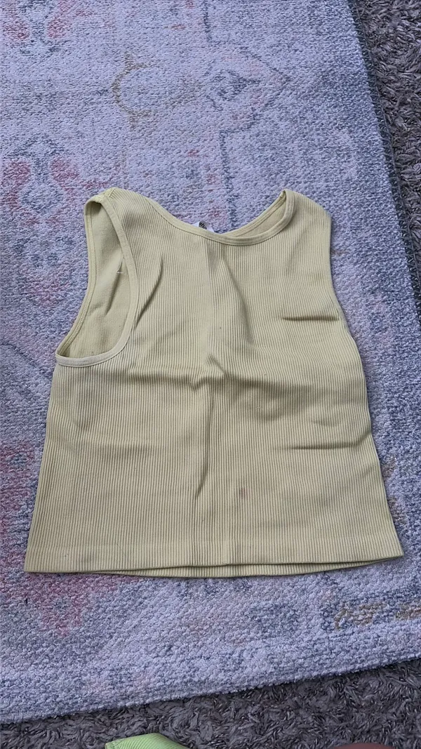cropped athletic tank - Image 2