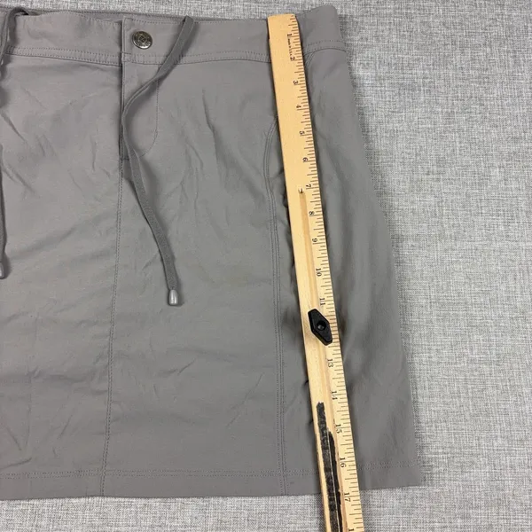 Columbia Womens 10 Gray Omni-Shield Skort Hiking Golf Outdoor Athletic Skirt - Image 3