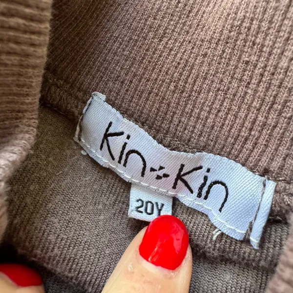 Kin Kin Velour Mock Neck Sweatshirt - Image 4