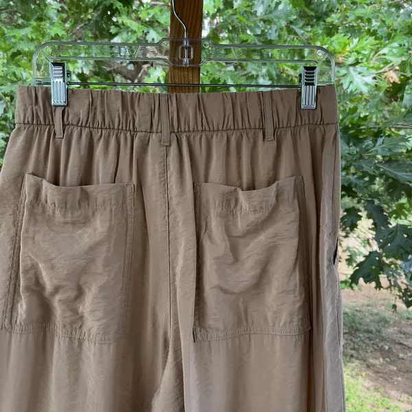 Gap Women's Mid-Rise Cargo Pants Khaki Tan Size M - Image 4