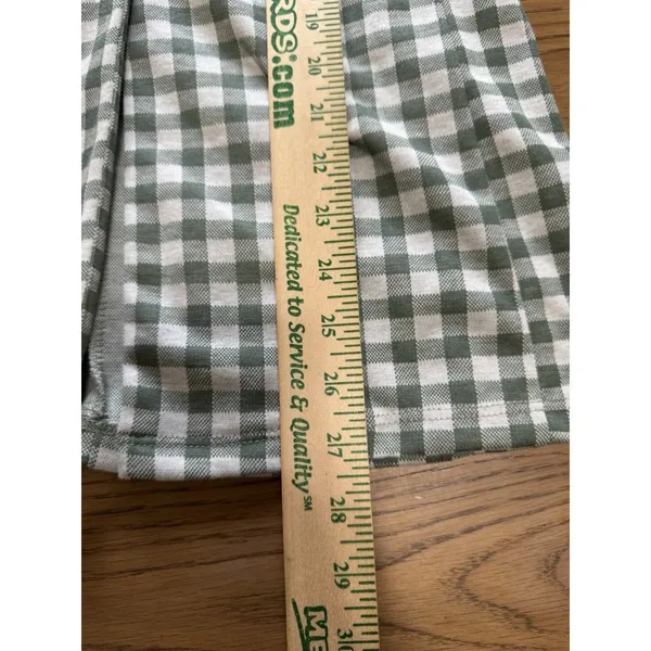Altard State Green‎ Checkered Blazer Sz Small Classic Office Career Professional - Image 4