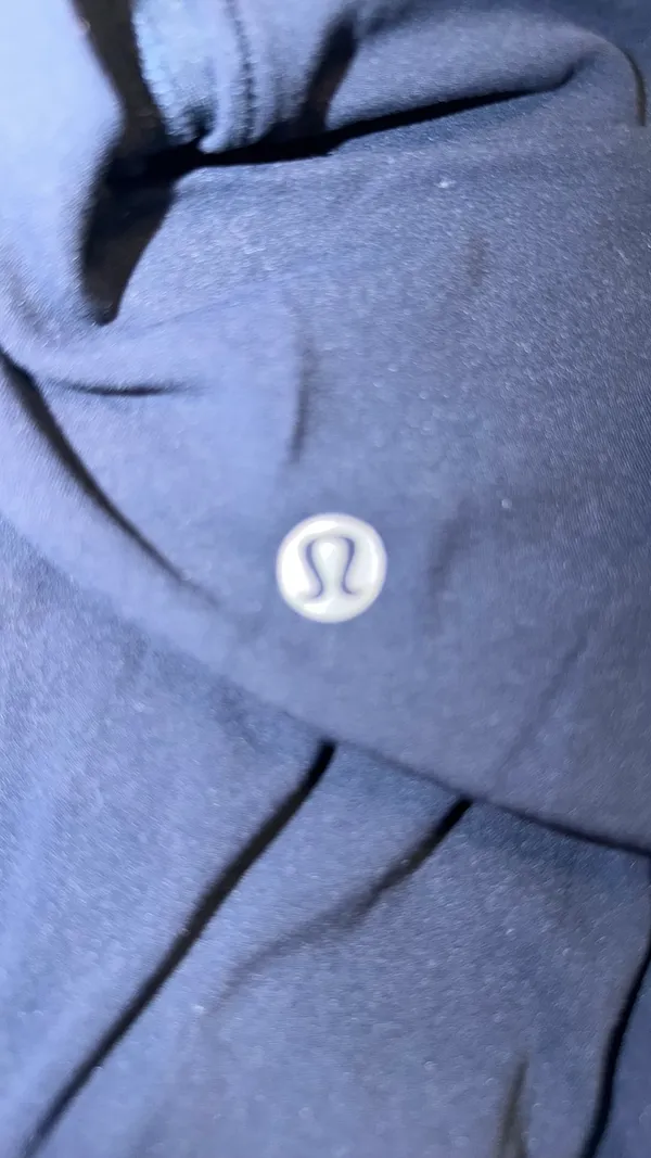Lululemon Biker Shorts Navy Blue - Image 4