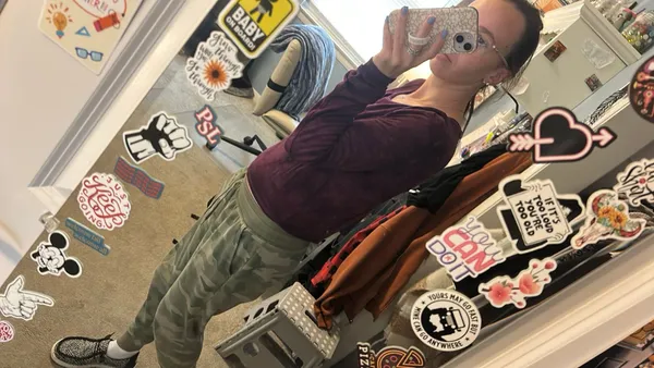 American Eagle Long Sleeve Top Crop - Image 4
