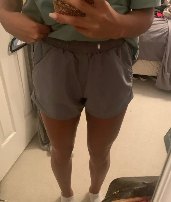 Under Armour RARE Gray Athletic Shorts - Image 2
