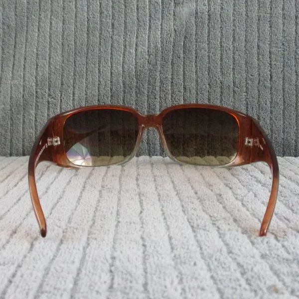 New Divine Eyewear Vixen Orange Fade/Amber Gradient Sunglasses NWT Women's - Image 4