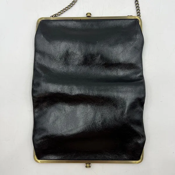 Hobo International Leanne Kisslock Crossbody Leather Bag Purse - Image 6
