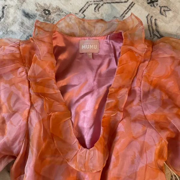 Show Me Your MuMu Ruffle Dress - Image 3