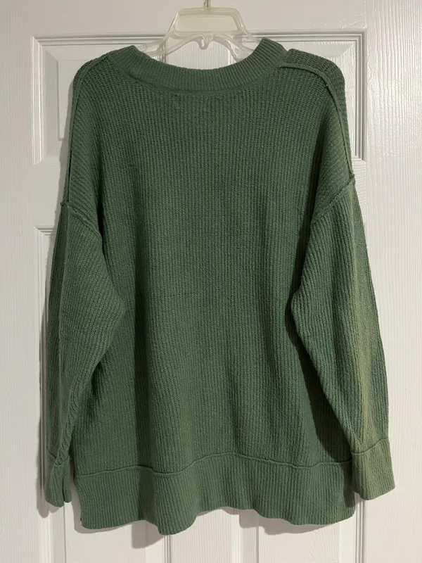 Aerie Green Sweater - Image 2