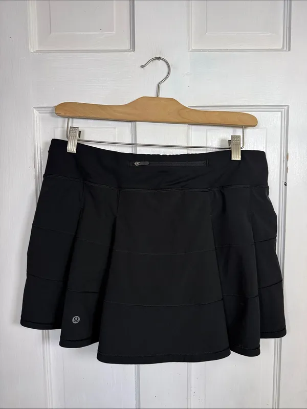 Lululemon Pace Rival Skirt Shorts 4-way Stretch Skort W2526 Sz 10 - Image 9