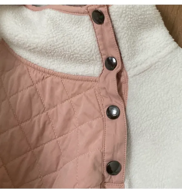 Abercrombie Asymmetrical Snap Up Fleece - Image 3