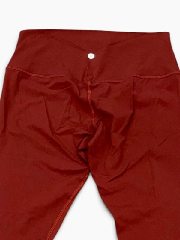Lululemon Align 28" Legging Pants Size 10 Maroon Workout Gym Athletic Running - Image 4