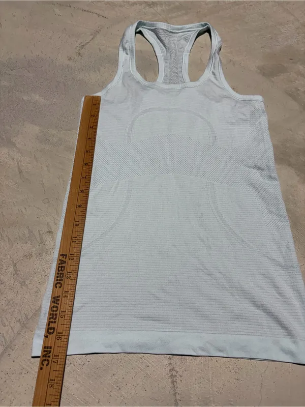Lululemon Light Blue swiftly tech Racerback Tank Top 4 - Image 4