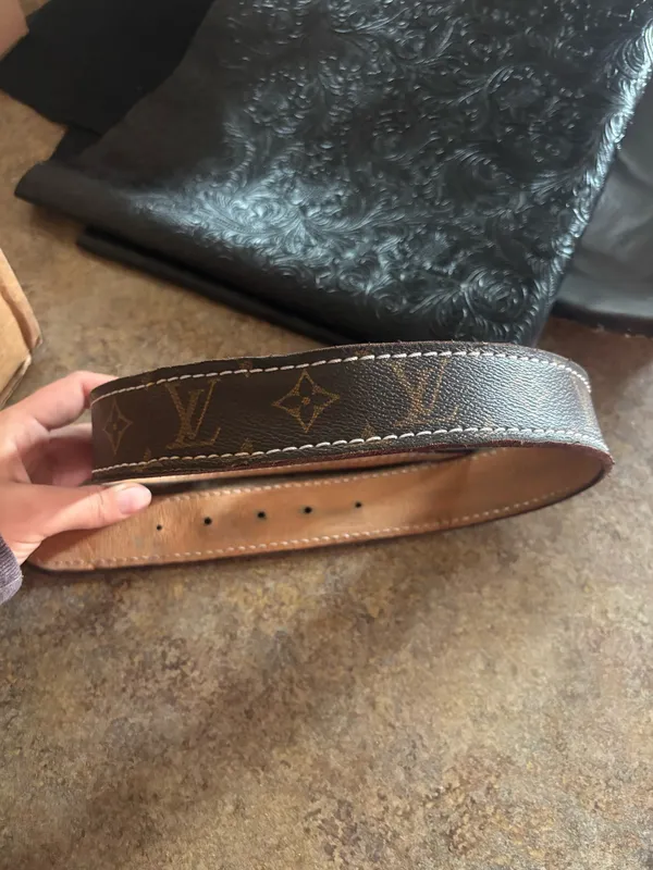 Designer leather belt western cowgirl - Image 2