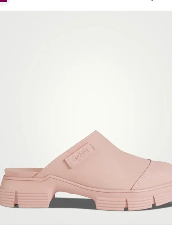 GANNI Mules in Pink Nectar Size 40 9.5 full set - Image 2