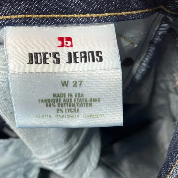 Joe's Jeans Womens 27 Tricky Bootcut Jeans Low Rise Y2K Aesthetic Denim‎ #J00200 - Image 4