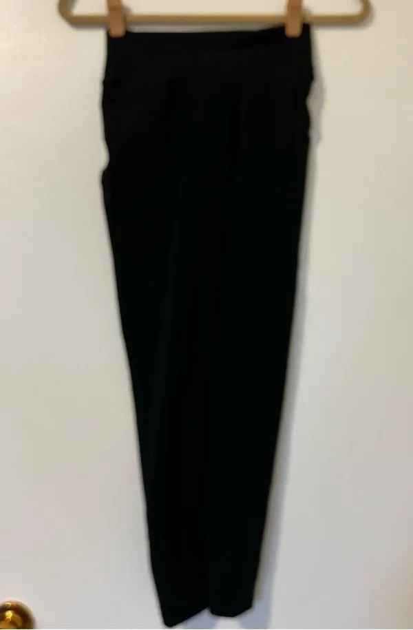 Alphalete Crossover Waistband Legging Womens Black Gym Athletic - Image 5