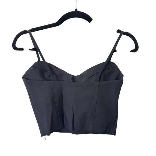 KOOKAI Bustier Crop Top Black Sz‎ 34 (US 2) - Image 3
