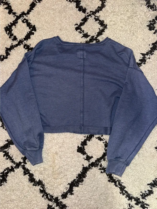 Aerie Cropped Crewneck - Image 3