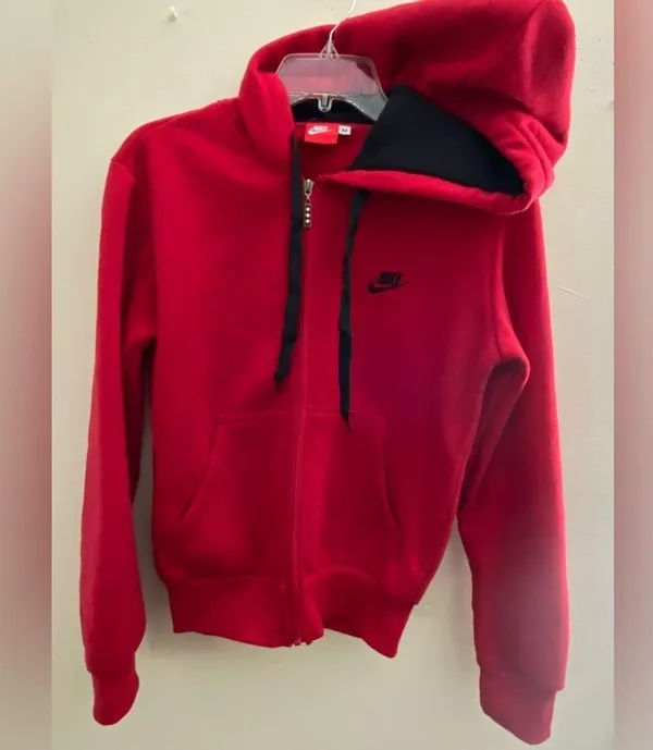NIKE Pro Dri-Fit zip Up Sweatshirt/ Hoodie - Image 3