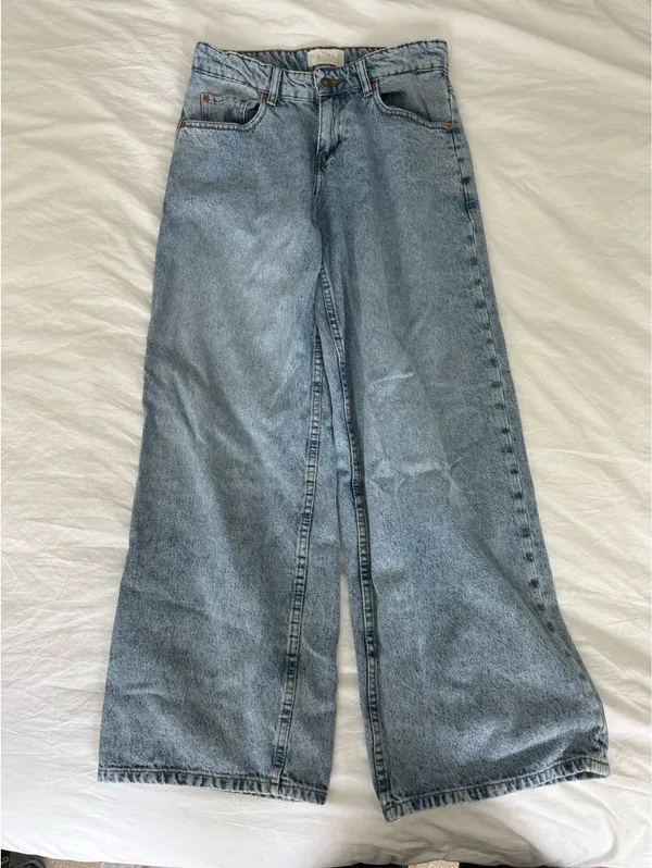 Motel Rocks Roomy Extra Wide Low-Rise Jeans - Image 2