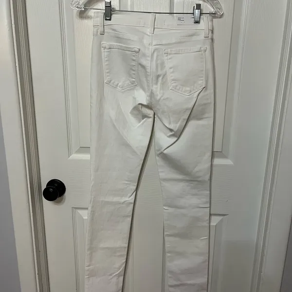 NWT J brand jeans womens‎ size 25 white blanc maria skinny mid rise denim - Image 6