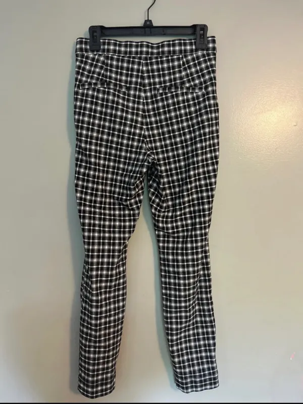 Hollister Plaid Pants High-Rise - Image 4