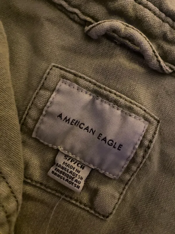 American Eagle Outfitters Army Green Jacket - Image 3