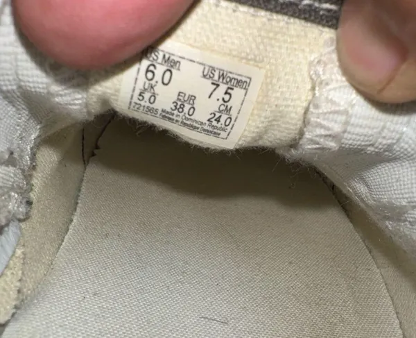 Vans Classic 721565 Slip On Womens Gray Athletic Casual Shoes Sneakers Size 6 - Image 11