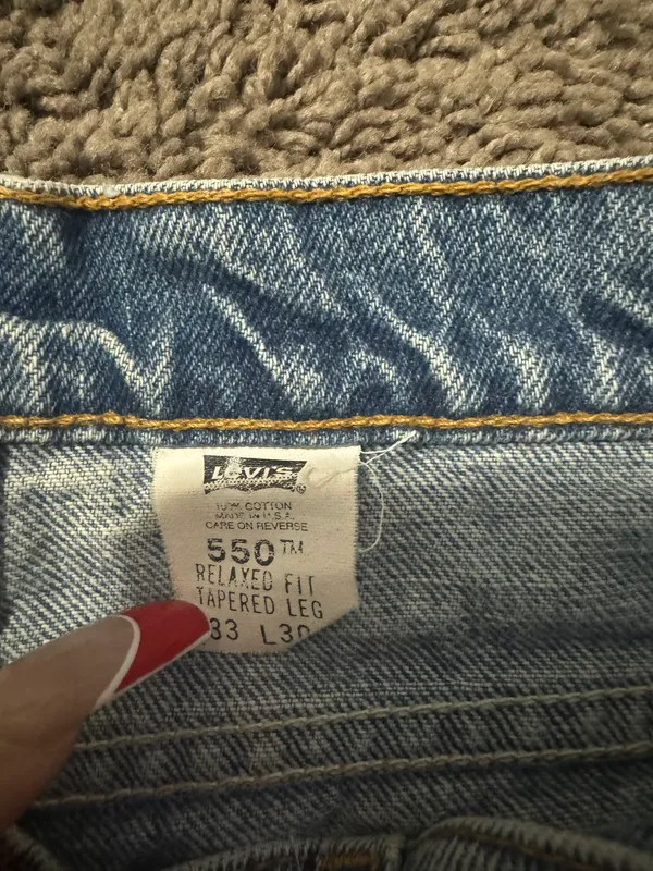 Levi's Vintage 550 Shorts - Image 5