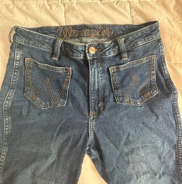 Wrangler Retro High-Rise Flare Jeans Trumpet Bootcut Western bareback hippie bell bottom - Image 4