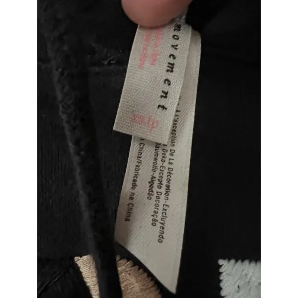 Free People Movement‎ Freestyle black Embroidered Short Sleeve Hoodie Size XS - Image 4