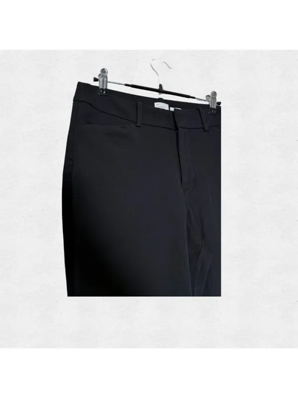 A New Day Black Dressy Flared Office Slacks Size 8 Business Casual Stretch Work Pants - Image 2