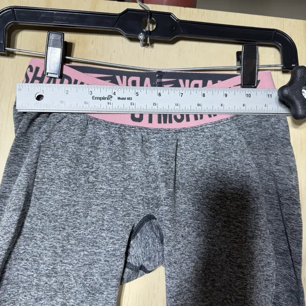 Gymshark Dry Seamless Leggings‎ Women's Small Gray Pink Athletic Workout - Image 3