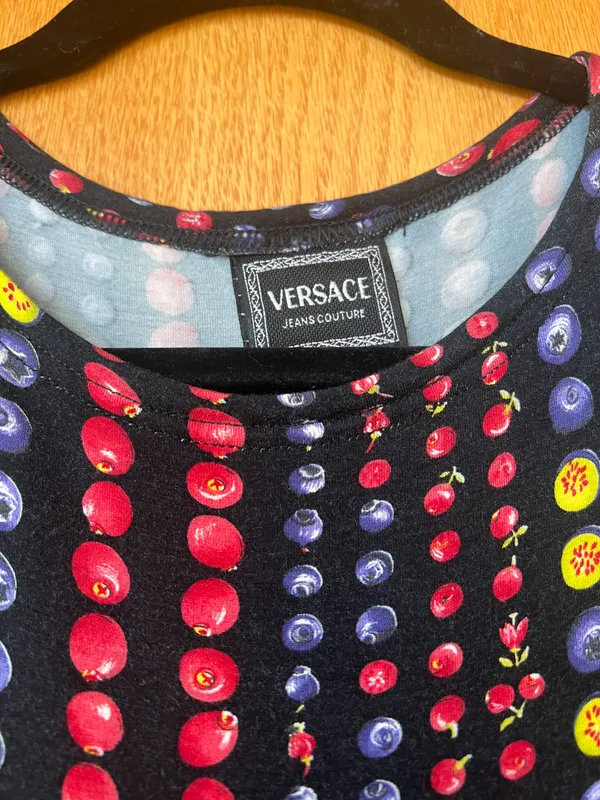 Versace Jean Couture Mini Dress Small - Image 2