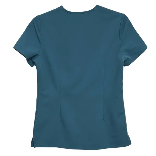 FIGS Womens Size XXS Scrub Top‎ Technical Collection Nurse Green Shirt FW1000 - Image 4