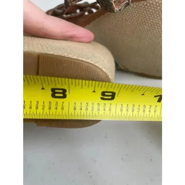 Women's Lucky Brand‎ Brown and Turquoise Wedges Size 8 - Image 11