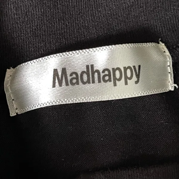 Madhappy mock neck sleeveless black top - small - Image 7