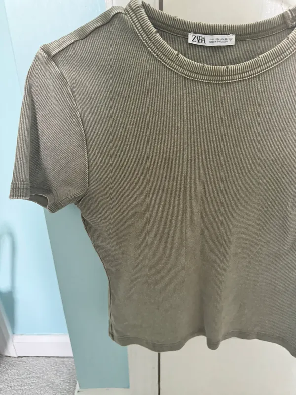 Washed Rib Tshirt - Image 4