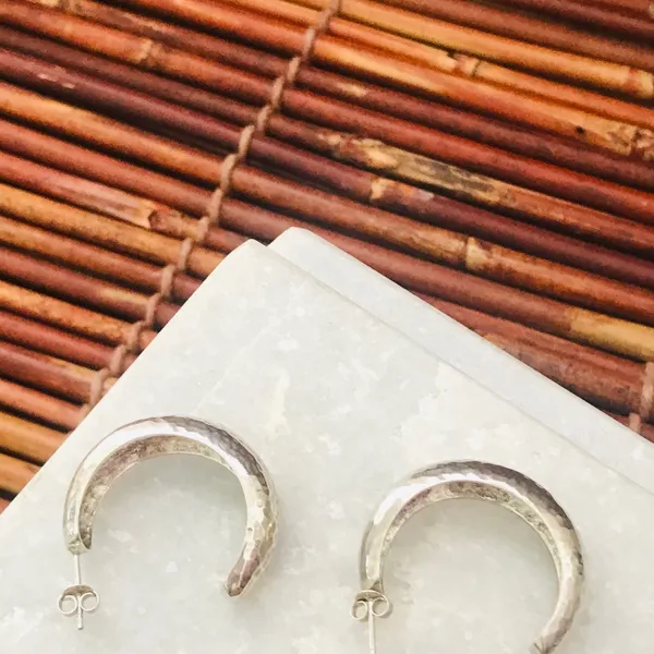 Silpada Sterling Silver Hoops - Image 5