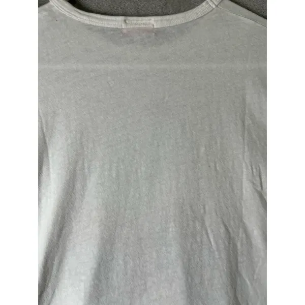 MOTHER The Sleep Over Tee XS White Cherry Graphic Never Mind Short Sleeve TShirt - Image 4