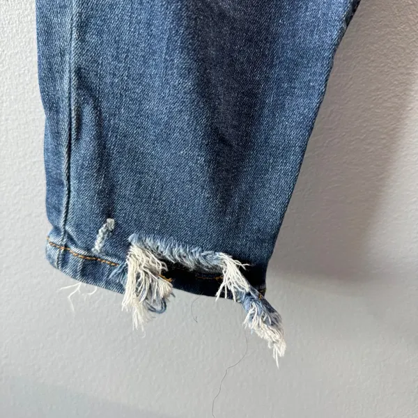 9/29 Judy Blue‎ Jeans Ripped Denim Skinny High Waisted Medium Blue JB82147MD - Image 3